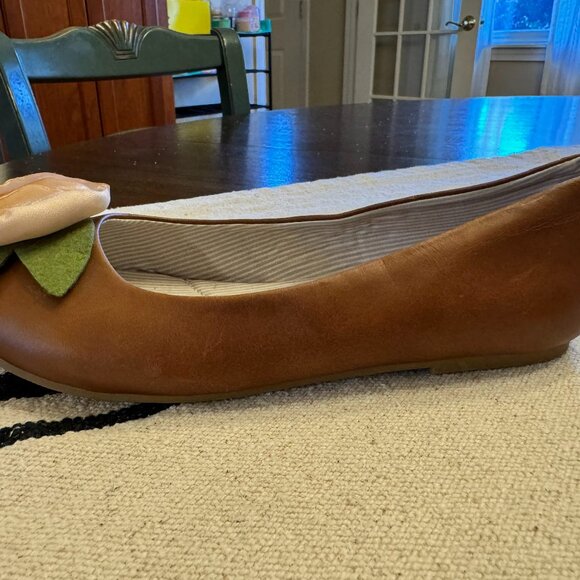 Joyfolie Size 1Y Charlotte Flat in Fawn - Picture 6 of 11